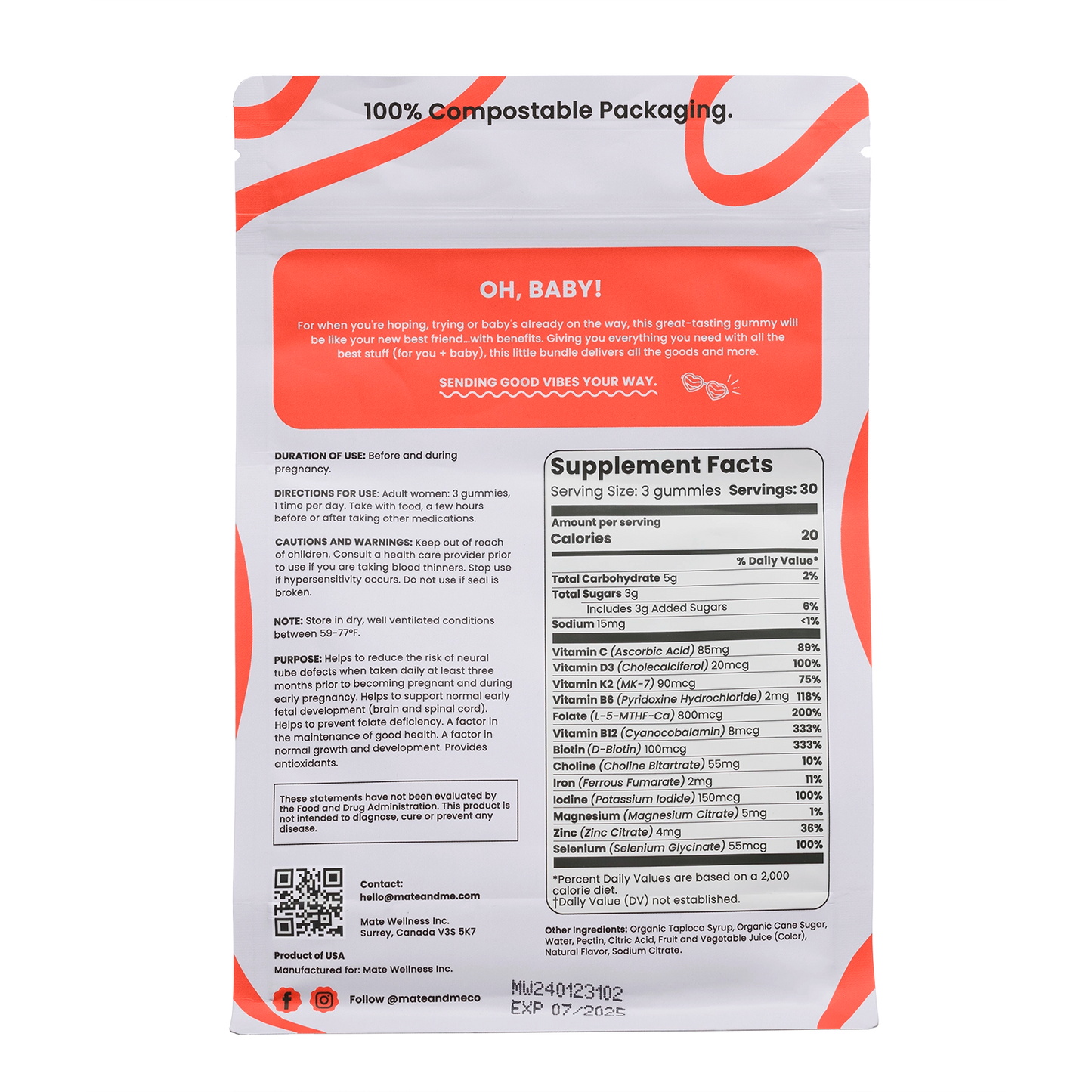 Prenatal Gummies For Her