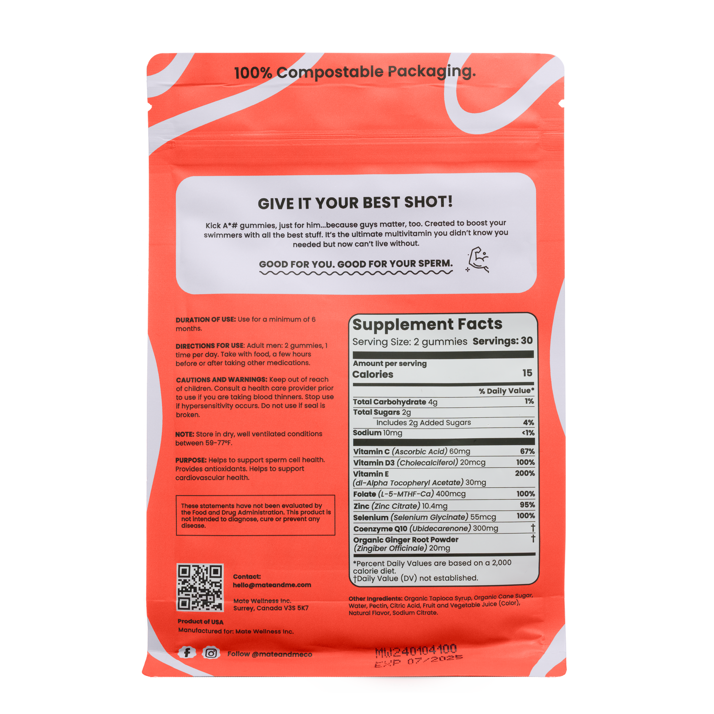 Prenatal Gummies For Him