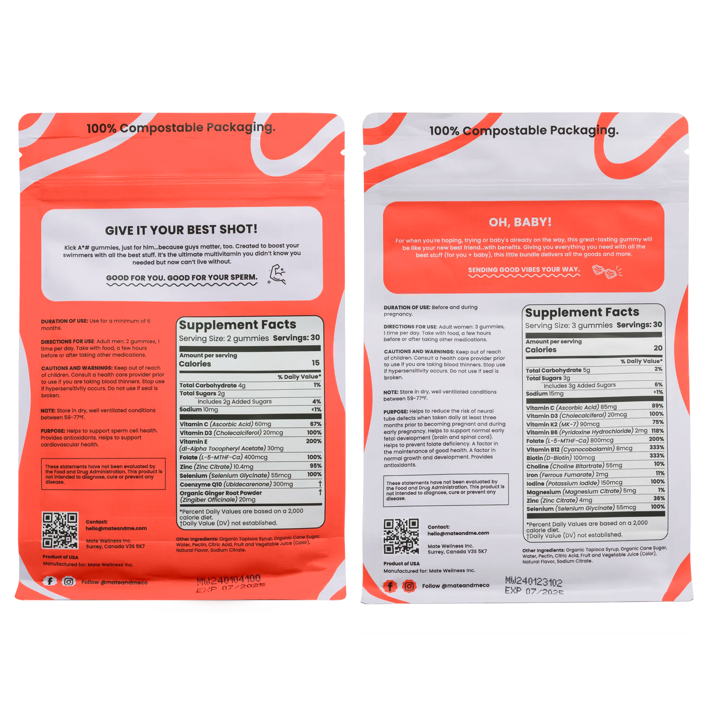 Prenatal Gummies For Him + Her